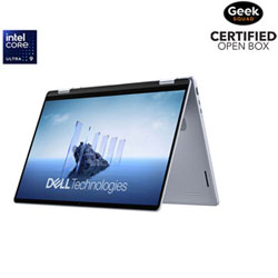 Open Box - Dell Plus 16" Touchscreen 2-in-1 Laptop - Ice Blue (Intel Core Ultra 5 - 226V/16GB RAM/512GB SSD)
