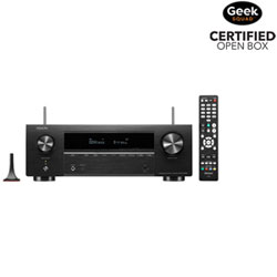 Open Box - Denon AVR-X1700H 7.2 Channel 4K Ultra HD Network AV Receiver - Exclusive Retail Partner