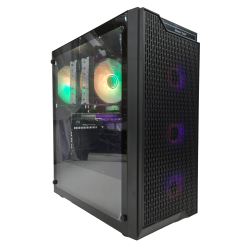 FUNHEI TECH Gaming PC, Amd 9600X 6-Core Processor, Rtx 5070 Ti, 32GB Ddr5 Ram, 1Tb SSD, Wifi & Bluetooth, Win11 Pro In Black