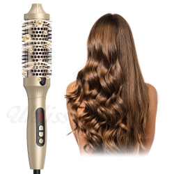 MYACUC 3 In 1 Ionic Thermal Brush, Professional Curly Hair Brush, Hair Styling Tools, Hot Comb for Wig, Hair Styling Appliances