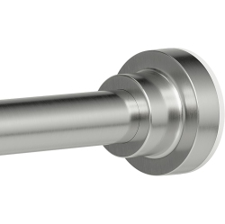 DYHOME 1" Dia Heavy Duty Tension Shower Rod, 32-75 Inch Adjustable Spring Shower Curtain Rods, Non Slip, No Rust, No Drill