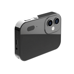 THE WAY D6 Three-Camera Ccd High-Definition Digital Camera, Movie Music Smart Camera, Touch Screen Student Card Camera-D6 Standard + Card Reader +