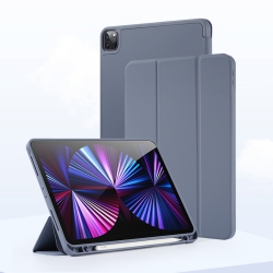 THE WAY Ipad Air 11 Case (Compatible \w 2024/2025 Ipad). 11-Inch Ipad Air Case \w Anti-Fingerprint, Drop-Resistant, And Shockproof Stand - Lavender