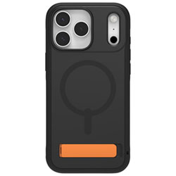 ZAGG Sedona Snap Fitted Hard Shell Case with MagSafe & Kickstand for iPhone 17 Pro Max - Black