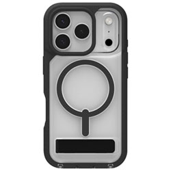 ZAGG Rainier Snap Fitted Hard Shell Case with Kickstand for iPhone 17 Pro - Black