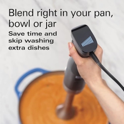 HAMILTON BEACH - Professional Variable Speed Hand Blender In Silver