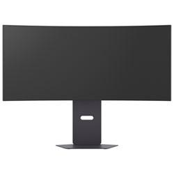 LG 34" WQHD 240Hz 0.03ms GTG Curved OLED LED G-Sync FreeSync Gaming Monitor (34GX900A-B) - Black