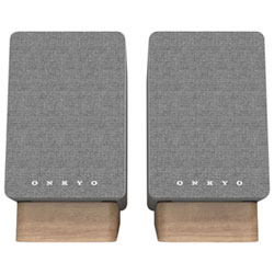 Onkyo GX10DBW 30-Watt Bookshelf Speaker - Pair - White