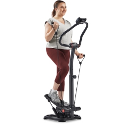 SUNNY HEALTH FITNESS Sunny Health & Fitness Power Stepper With Resistance Bands And Handlebar Sf-S021055