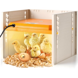 MYACUC Brooder Heat for Chicks, 25W Three-Sided Windproof Chicks Heating Plate With Adjustable Height And Angle, 26.5 27.5Cm Brooder Warm