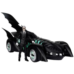 MCFARLANE TOYS Alfred Pennyworth & Batmobile Dc Multiverse Batman & Robin