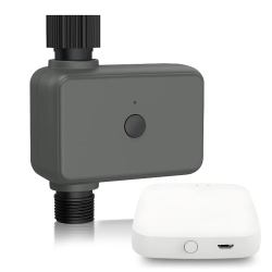 MYACUC Bluetooth Smart Home Irrigation Water Valve, App Control Water Pipe Timer for Garden And Agricultural Irrigation (With Bluetooth Gateway)
