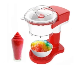 MYACUC Shaved Ice Maker Snow Cone And Slushy Machine for Home Use, Countertop Electric Ice Shaver/chipper With Bowl