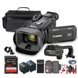CANON Xa60 Pal Professional Uhd 4K Camcorder + 128GB Sdxc Memory Card + More (Bundle)