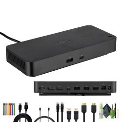 DELL Sd25 Pro Smart Dock -USB-C Docking Station Bundle With Accessories