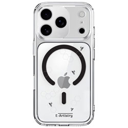 E-Artistry Signature Honeycomb Fitted Hard Shell Case with MagSafe for iPhone 17 Pro - Gold