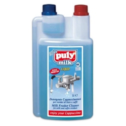PULY Milk Plus Liquid 1L – Milk Frother Cleaner With Scale Inhibitor – for Espresso Machine Steam Wands And Cappuccinators – Nsf Certified