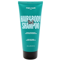 MEN ROCK Hair And Body Shampoo By for Men - 6.76 OZ Shampoo