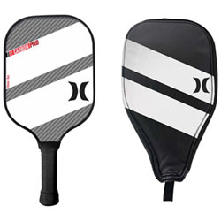 Hurley Fiberglass Pickleball Paddle - White