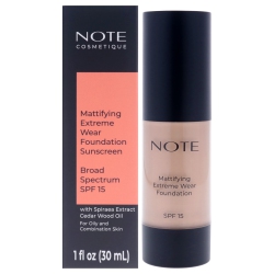 NOTE COSMETIQUE Mattifying Extreme Wear Foundation Spf 15 - 116 By for Women - 1 OZ Foundation