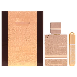 AL HARAMAIN Amber Oud 999.9 - Dubai Edition By for Women - 3.33 OZ Extrait De Parfum Spray In Gold