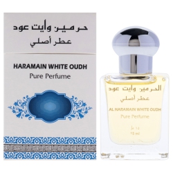 AL HARAMAIN Oudh By for Unisex - 0.5 OZ Parfum Oil Rollerball In White