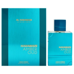 AL HARAMAIN Amber Oud - Aqua Dubai By for Men - 3.33 OZ Extrait De Parfum Spray