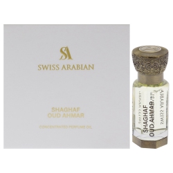 SWISS ARABIAN Shaghaf Oud Ahmar By for Men - 0.4 OZ Perfume Oil (Mini)
