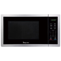 Magic Chef 0.9 Cu. Ft. Counter Top Microwave (MC99MBF) - Black