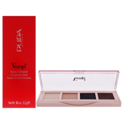PUPA MILANO Vamp 4 Eyeshadow Palette - 006 Deep Nude By for Women - 0.183 OZ Eye Shadow