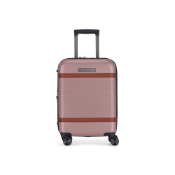 BUGATTI - Wellington Hardside Carry-On Luggage With Expansion -Pink