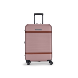 BUGATTI - Wellington Hardside Medium Luggage With Expansion - In Pink