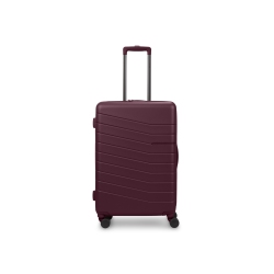BUGATTI - Munich Check-In Medium Hardside Luggage With Expansion - In Purple