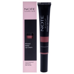 NOTE COSMETIQUE Mineral Matte Lip Cream - 02 Nude Love By for Women - 0.41 OZ Lipstick