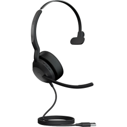 JABRA Refurbished (Excellent) - Evolve2 50 Wired/wireless Bluetooth On-Ear Mono Headset With Noise Cancelling Microphone - (25089-889-999)