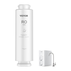 VEVOR 400 Gpd Reverse Osmosis System, 9-Stage Reverse Osmosis Water Filter Replacement, Ro Filter Cartridge for 24 Months, Reduces Lead, Compatible \w