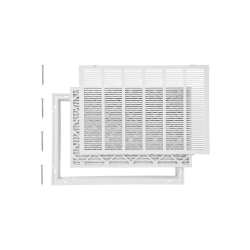 VEVOR 1 Inch Filters Return Air Filter Grille, Fits W30 X H20In Duct Opening Size, Filter Included, Return Air Vent Cover for Wall, Powder-Coated