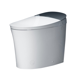 WOODBRIDGE Smart Bidet Toilet Auto Open & Close, Auto Flush, Foot Sensor, Cleaning Foam Dispenser, Heated Seat And Ada Chair Height Design