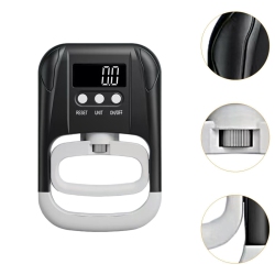 CHSSHA00 Trigger Pull Gauge, Fitness Grip Strength Tester Electronic Grip Dynamometer 265Lbs/120Kg Digital Hand Dynamometer Intelligent Grip Strength