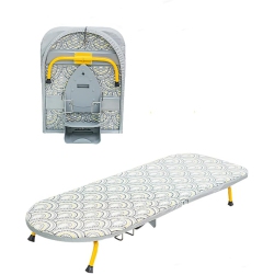 CHSSHA00 Folding Ironing Board, Folding Ironing Board, Foldable Table Legs for Space Saving, Compact Ironing Board With Table Stand Colorful