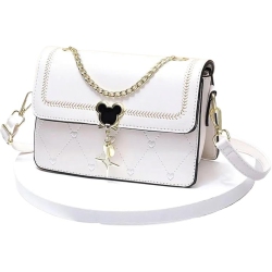 CHSSHA00 Womens Top Handle Satchel Heart Embroidered Quilted Purses Designer Handbags Small Crossbody Bags In Multicolor