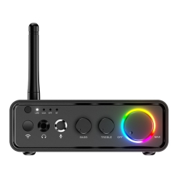 GREEN SCENIC 5.3 Bluetooth Amplifier, Mini Amplifier Home Power Amplifier 200W Dual Channel