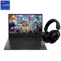 HP Refurbished (Fair) - Omen 16.1" Gaming Laptop (Intel Core I9 14900Hx/2Tb SSD/32GB Ram/rtx 4080) With Gaming Headset