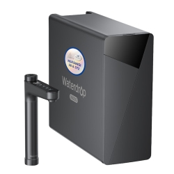 WATERDROP X16-Alkaline Tankless Reverse Osmosis System, Nsf/ansi 42&58&372 Certified, 1600 Gpd Ro Filter System, 11-Stage Filtration