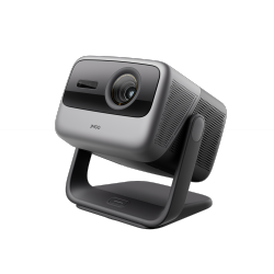 JMGO N1S Ultimate Triple Laser 4K Projector, 3300 Iso Lumens, Google Tv, 300", Real-Time Auto Screen Fit, HDr10, Blu-Ray 3D, Home Theater Projector