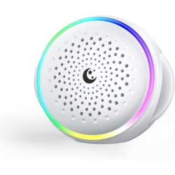 MYACUC Noise Machine With Small Speaker, Portable Soothing Sleep Machine Noise Machine, 27 Soothing Sounds & Night Light, Sleep Soother for Baby Adults