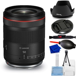 CANON Rf 50MM F/1.4 L Vcm Lens ( Rf) 6908C002 - 7PC Accessory Bundle