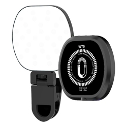 GREEN SCENIC Multifunctional Magnetic Pocket Fill Light, Atmosphere Light Camera Pocket Light - Three-Color Light + Clip