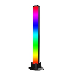 CHSSHA00 RGB Music Sync Voice Control Mood Light - Sound Reactive Led Light for PC Gaming Setup/car Interior, Dynamic Lighting System, Type-C Charging