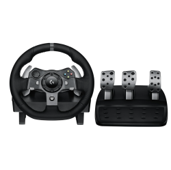 LOGITECH G920 Driving Force Racing Wheel And Floor Pedals for Xbox Series X|S, Xbox One, PC, Mac - (941-000121) In Black